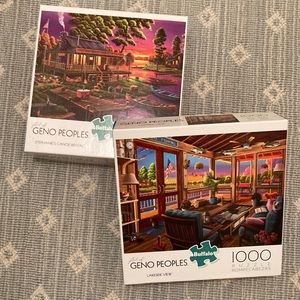 GENO PEOPLES
STEPHANIE'S CANOE RENTAL”.  GENO PEOPLES LAKESIDE VIEW”